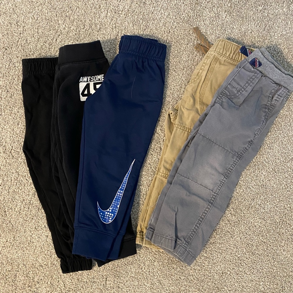 Set of 5 toddler pants